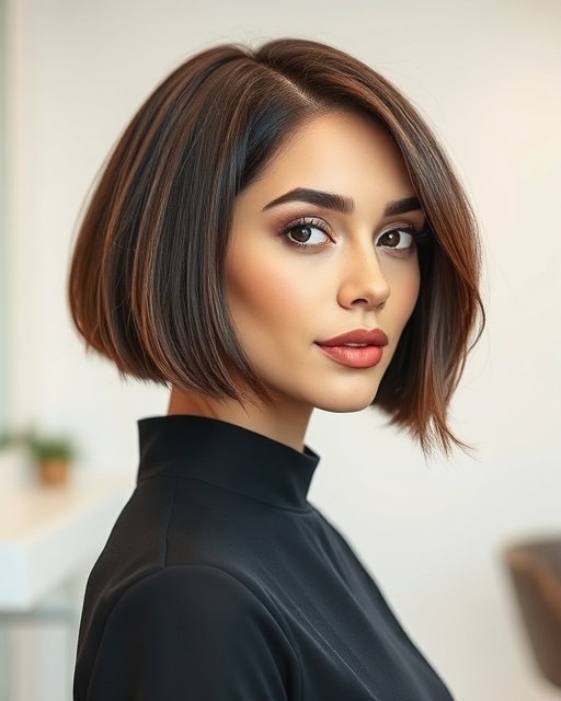 Elegant Bob Cut