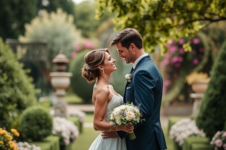 Sarah & Michael's Garden Wedding
