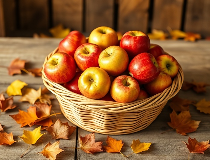 Crisp Autumn Apples