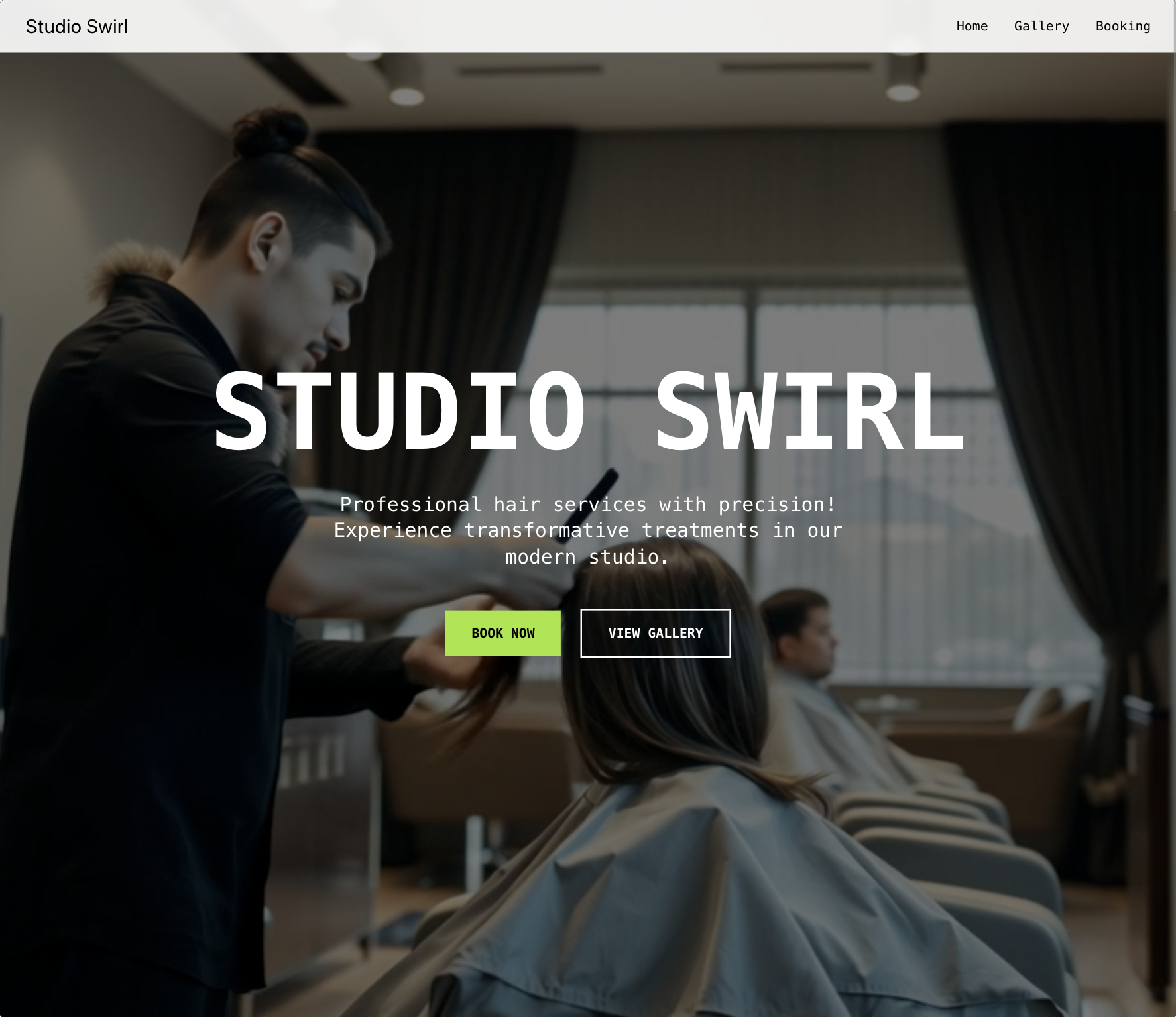 Hair Studio Template