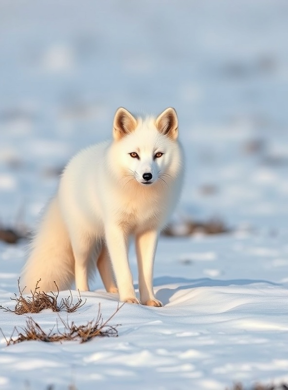 Arctic Fox in Winter