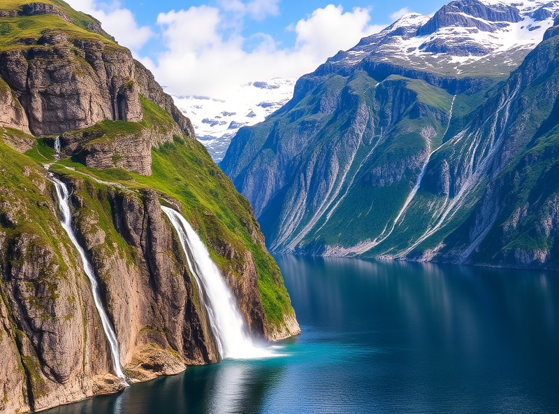 Fjord Waterfalls